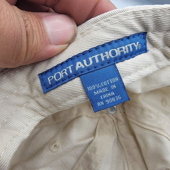 San Dieguito Equine Group Port Authority White Hat Cap Casual Comfort Outdoors - Picture 8 of 9